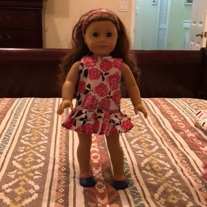 American girl doll, Saige.